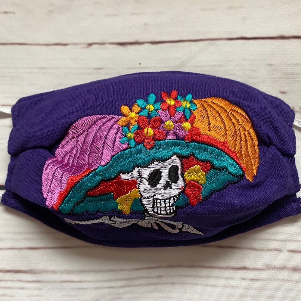 FACE MASK 💐 MEXICAN EMBROIDERED